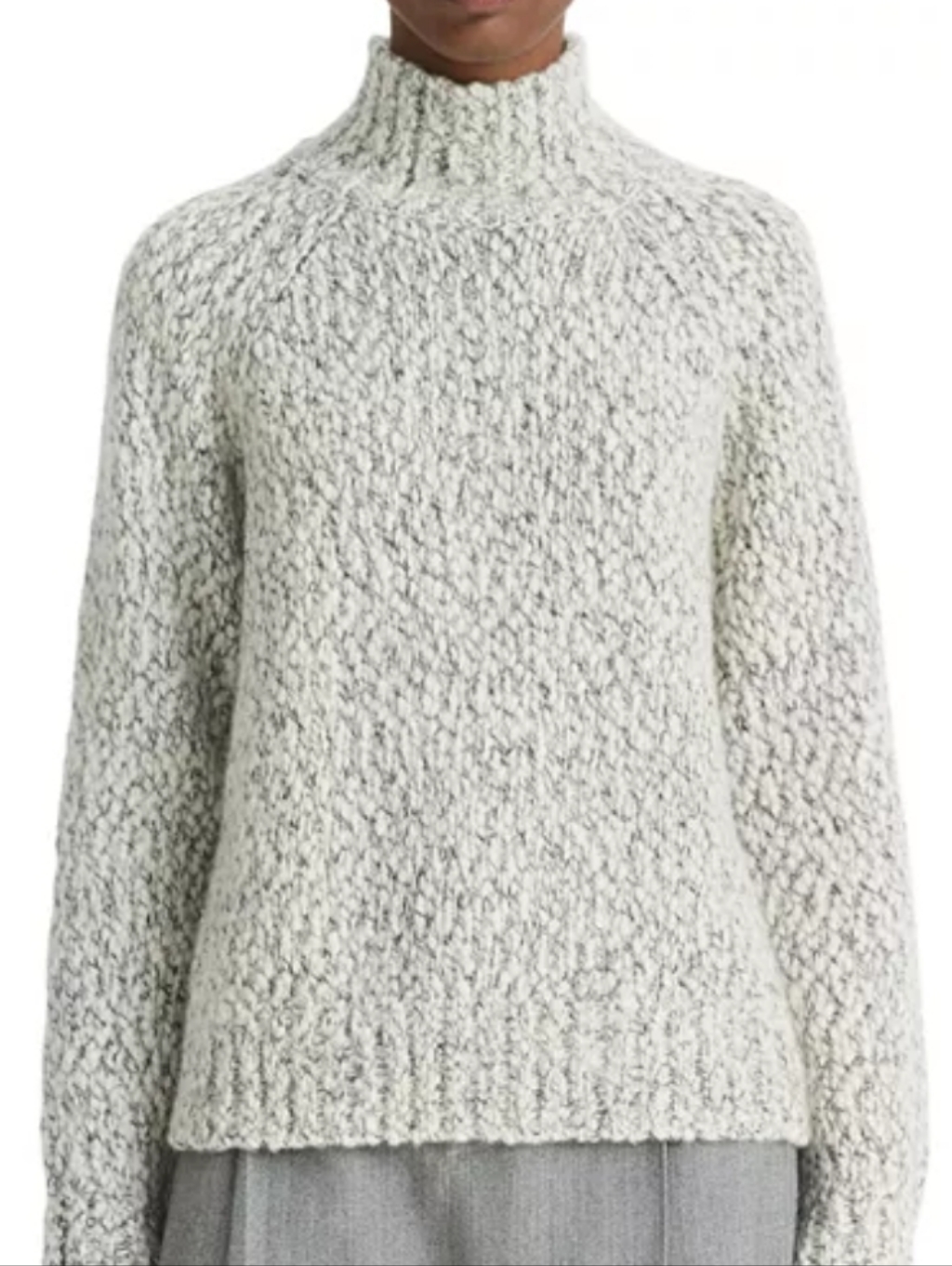 Vincetonal Marl Textured Sweater - S